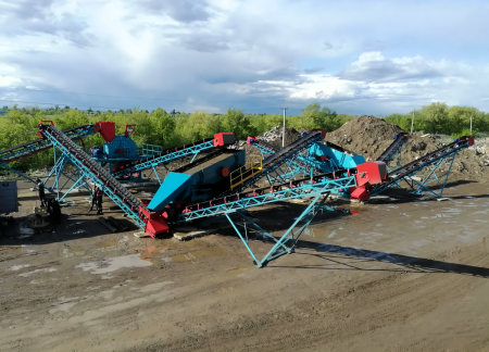 Полумобильный ДСК 200-250 т/ч